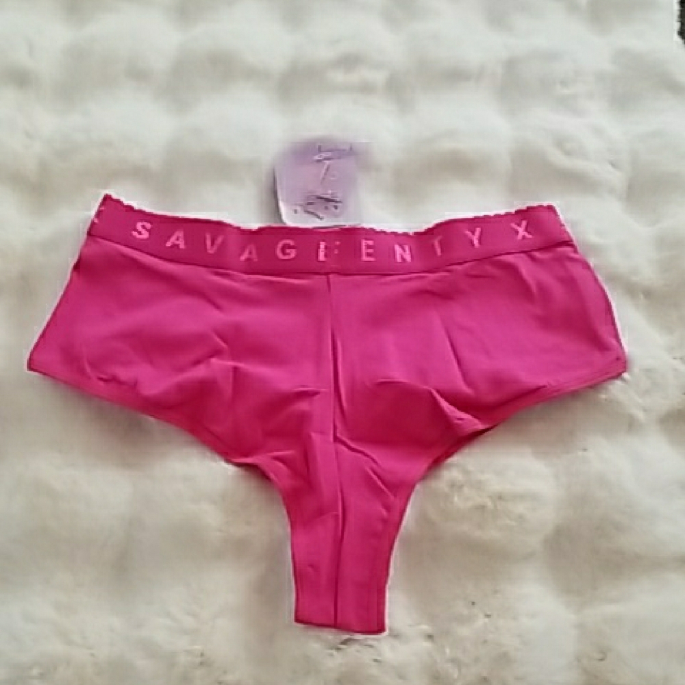 Savage X Fenty Bright Pink Bottoms